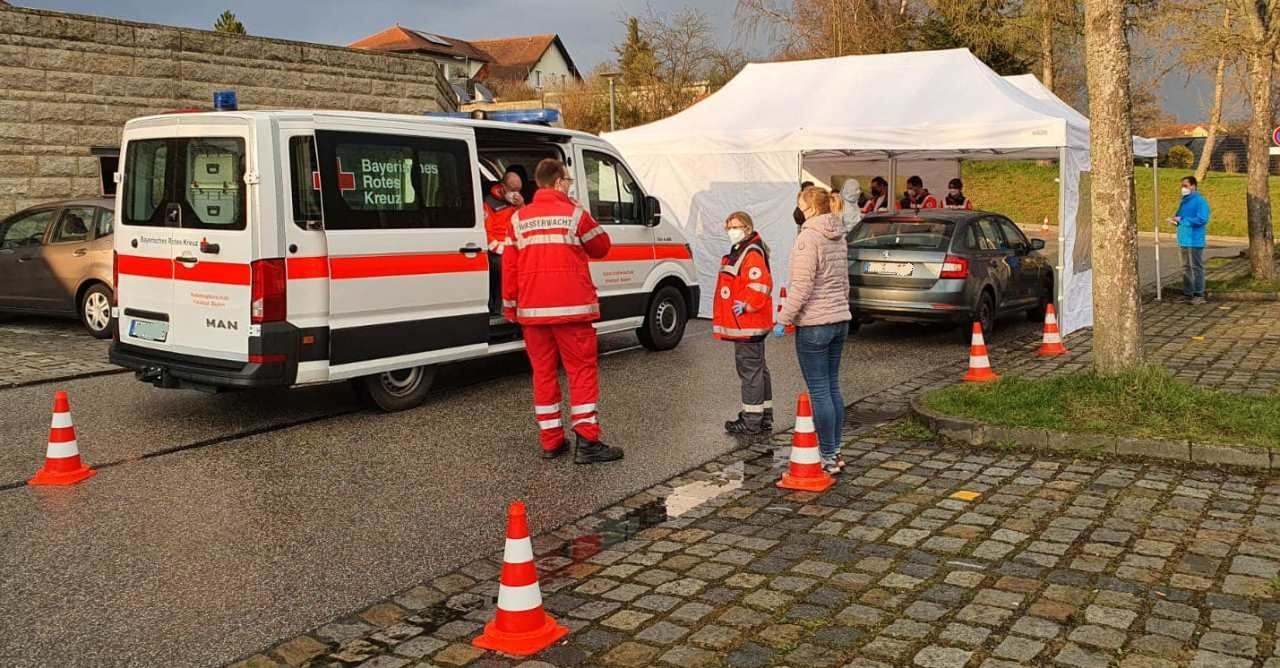 BRK stellt Teststationen ein