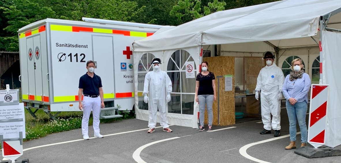 Corona-Testzentrum in Altenstadt ist geschlossen