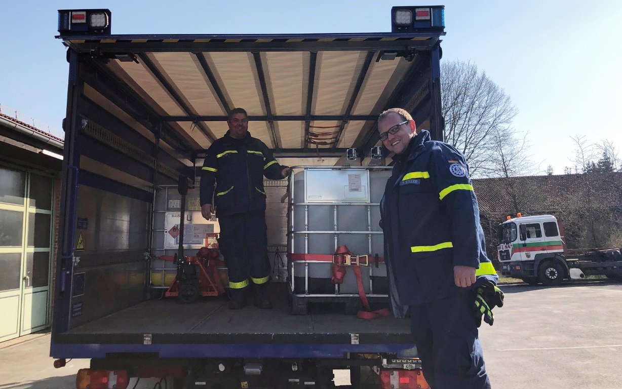 THW im Einsatz gegen Coronavirus