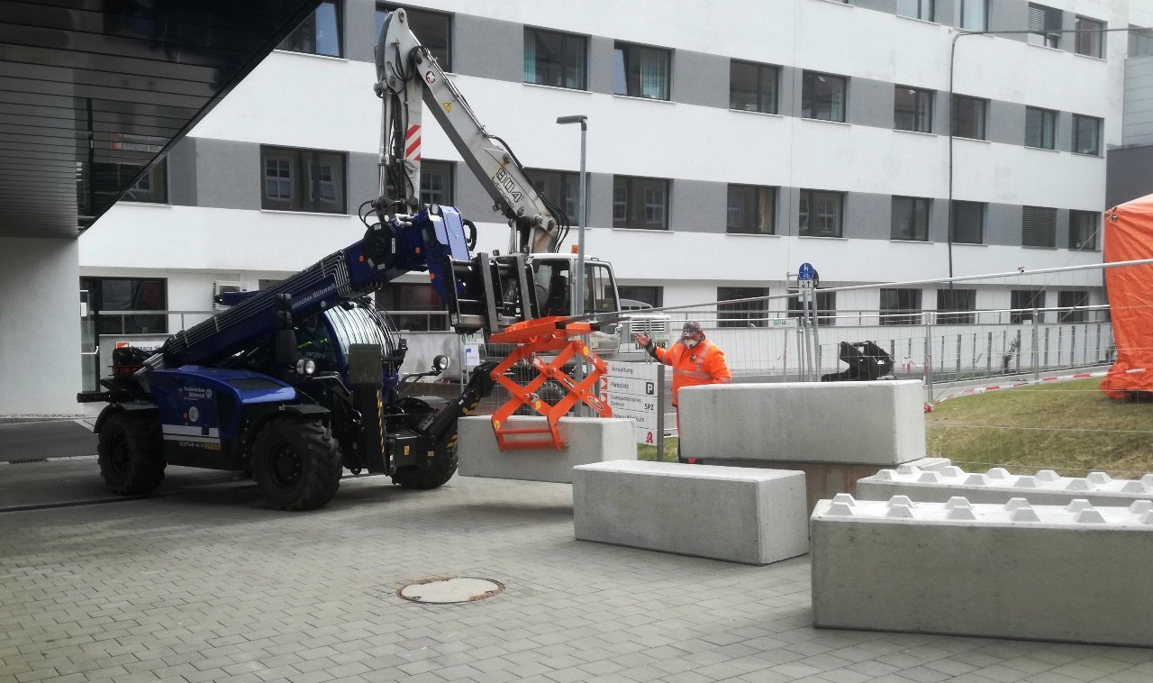 Corona-Virus THW Weiden im Einsatz 3