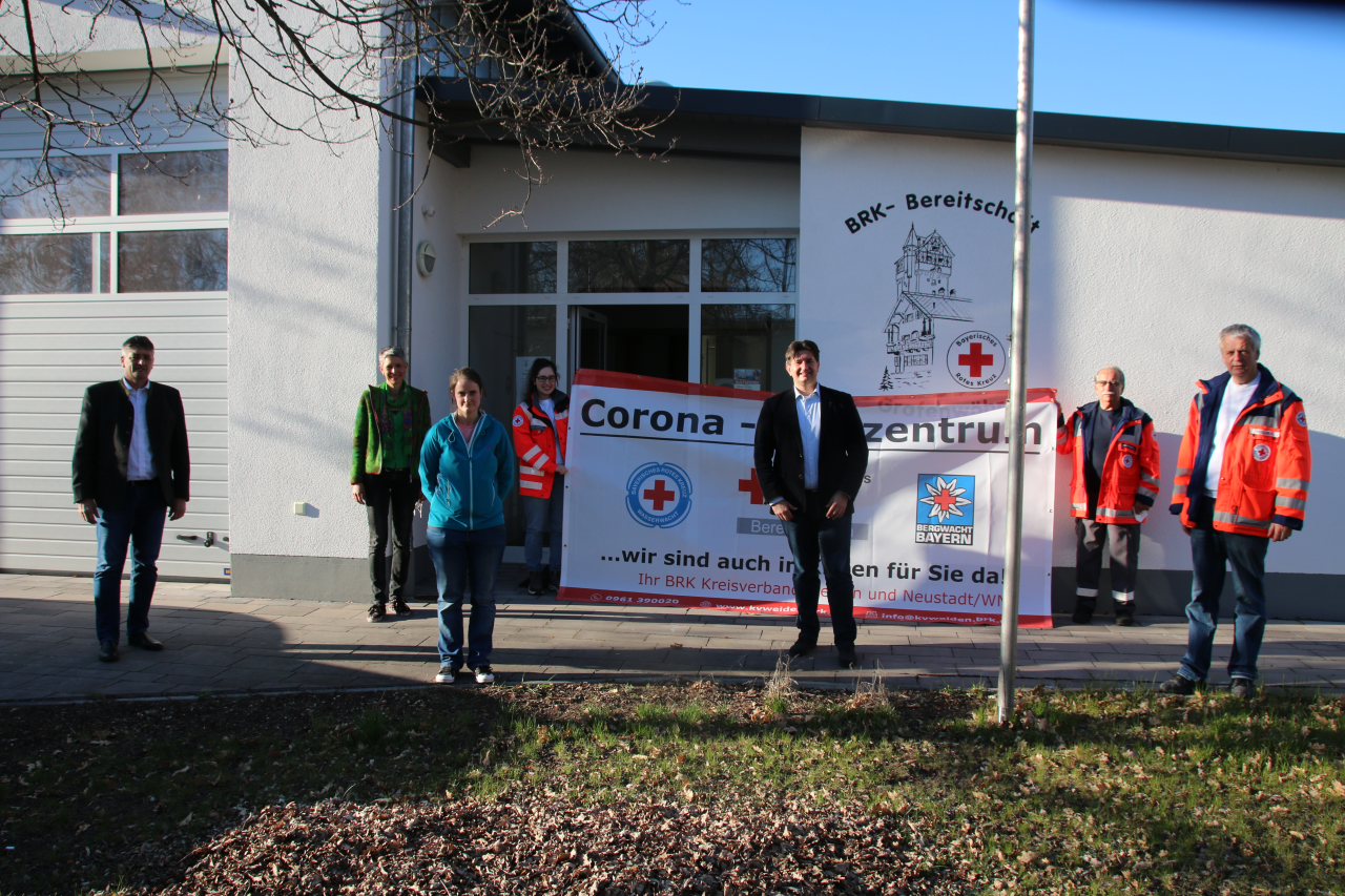 Ungeduldiges Warten auf Testzentrum