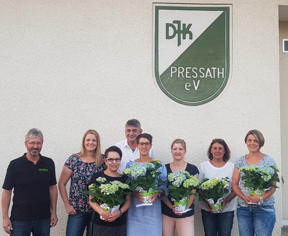 DJK Pressath Turnabteilung Purzel-Volk Verabschiedung freiwillige Helfer Bild Doris Mayer-Englhart