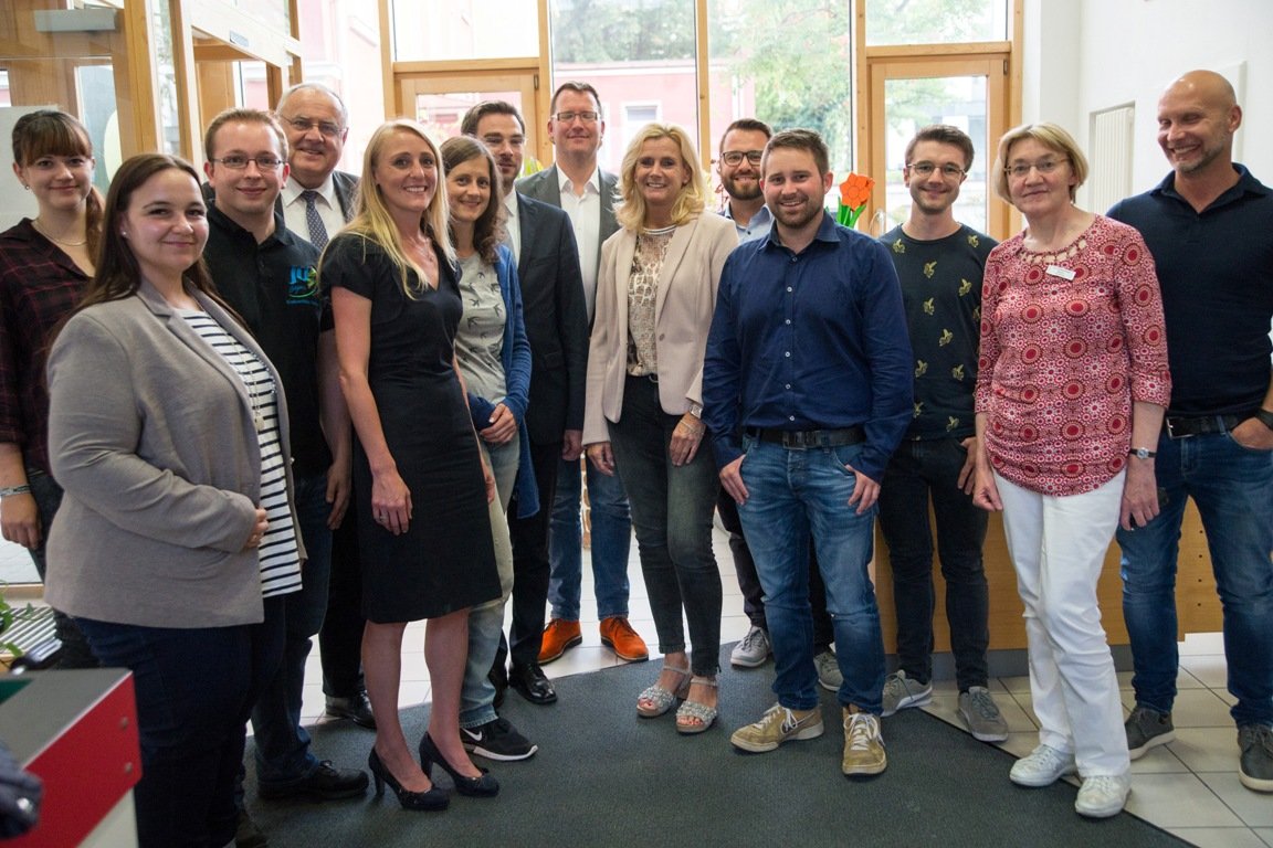 Besuch JU Kinder und Jugendpsychiatrie Weiden
