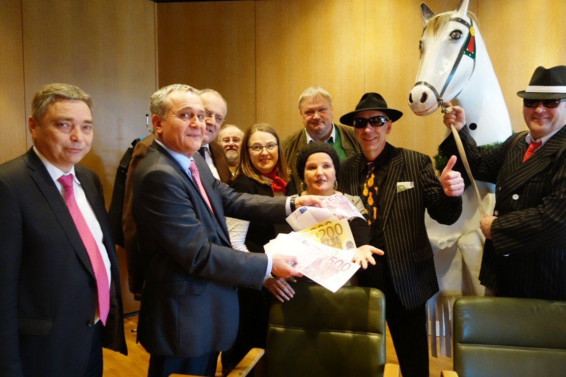 Detag Schimmel im Rathaus Weiden