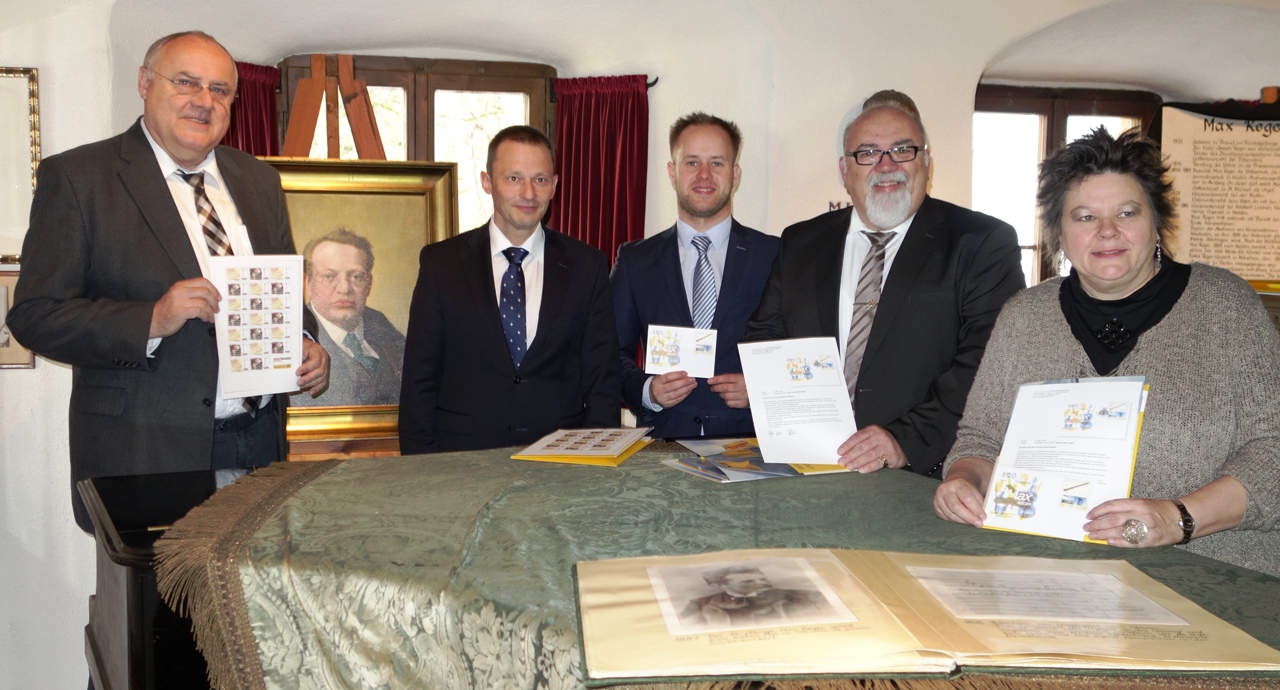 Max-Reger 100. Todestag Philatelie