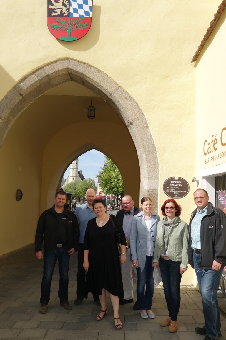 Neues Stadtwappen ziert das sanierte Untere Tor