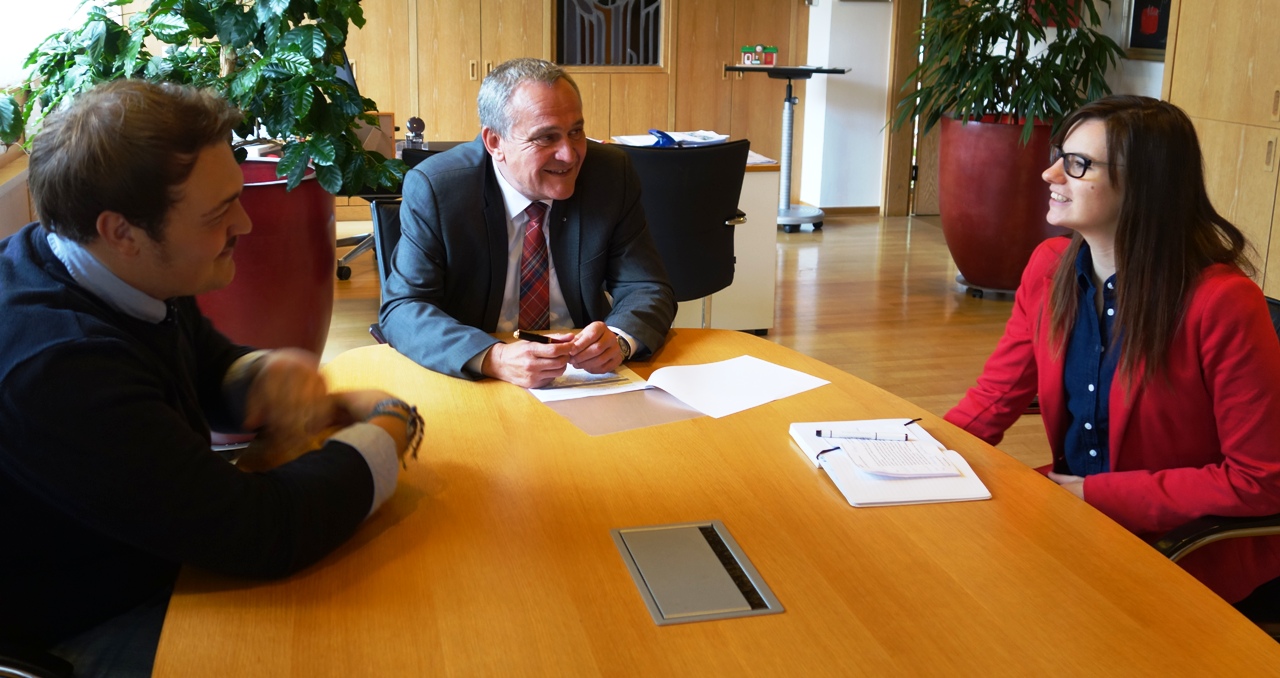 Jugendforum Weiden Gespräch mit dem OB