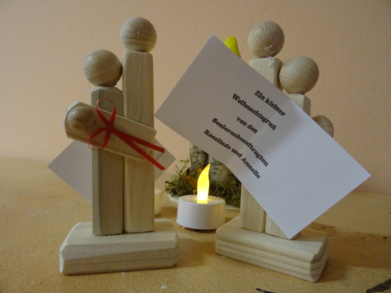 Jugendbeauftragete Besuch Geschenke Seniorenheim