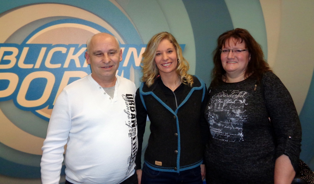 Blickpunkt Sport, Peter und Sandra Gattaut, Heidi Zacher