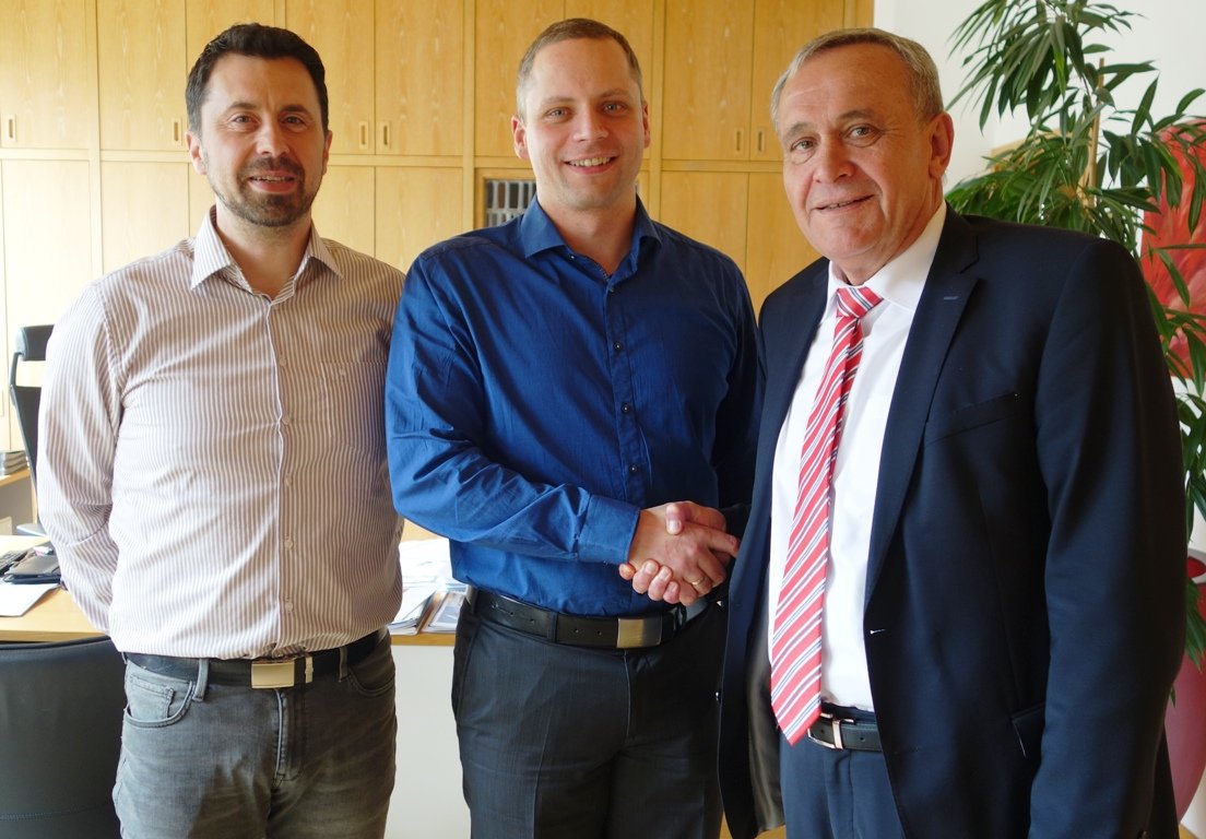 Baumamtsleiter Antrittsbesuch OB Seggewiß Weiden