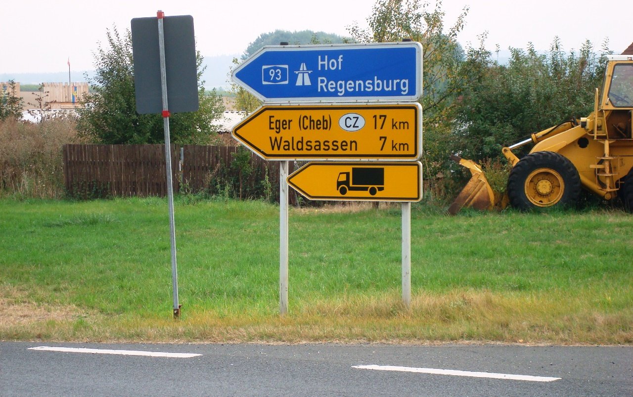 Schwerlastverkehr Mitterteich Ortsdurchfahrt gesperrt