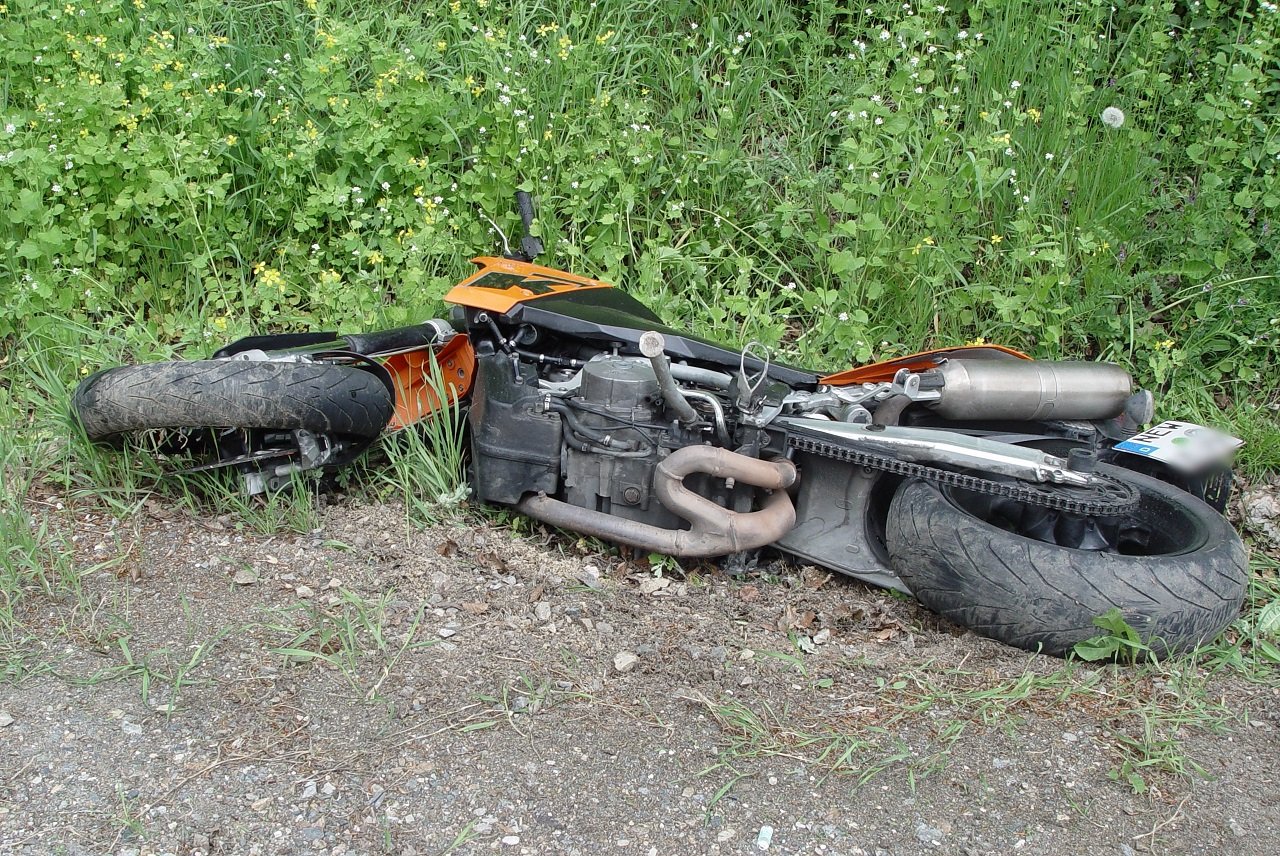 Motorradunfall Freudenberg