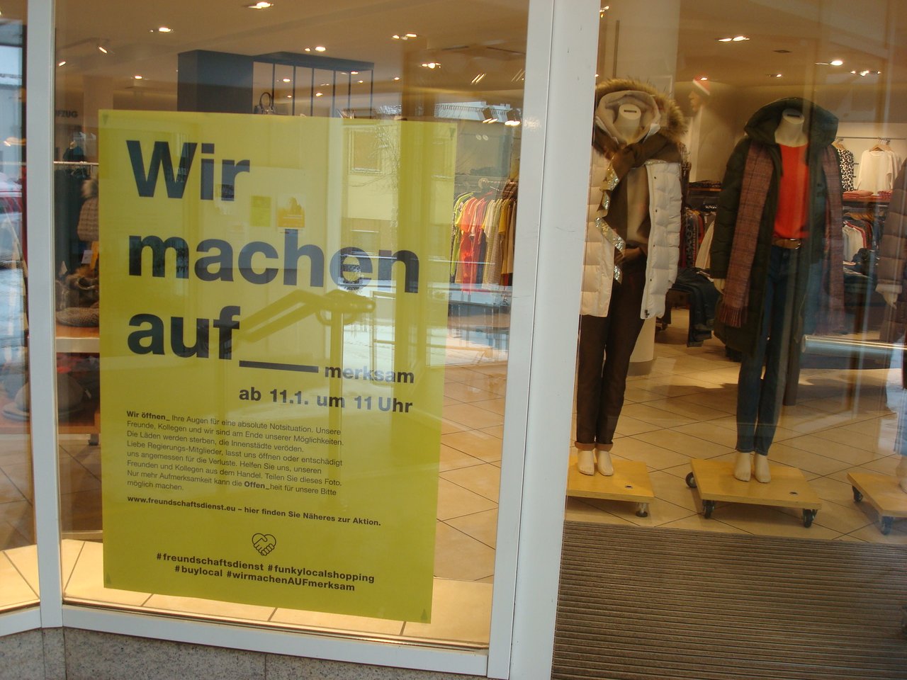 Aktion Aufmerksam Einzelhandel Mitterteich