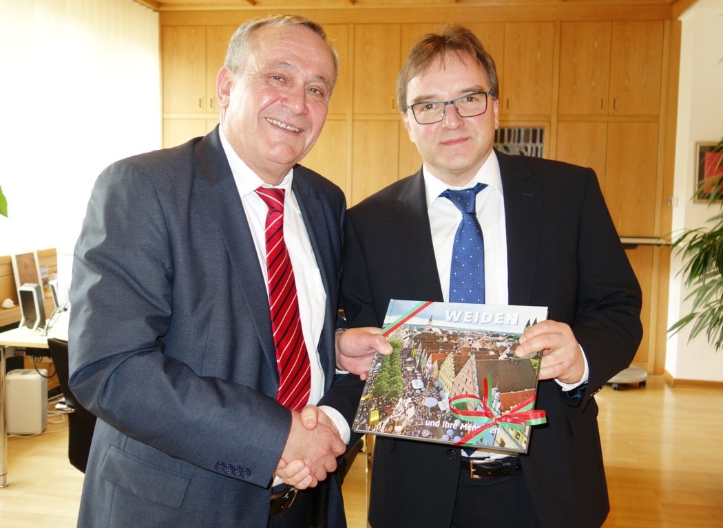 Regierungsvizepräsident Reichert zum Antrittsbesuch beim OB