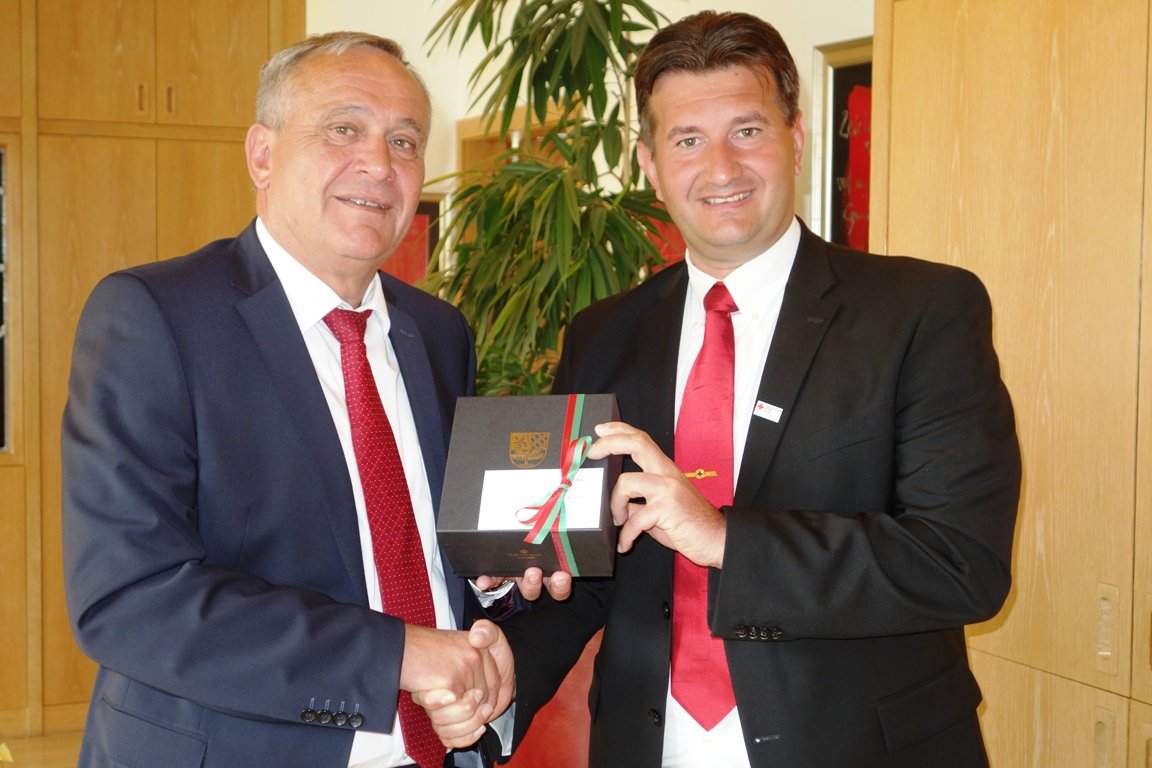 Neuer BRK-Kreisgeschäftsführer beim OB