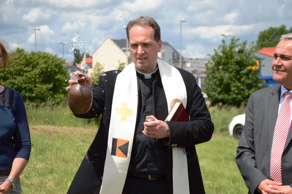 Spatenstich Schulungszentrum-Weiden Kolping-Bildungswerk