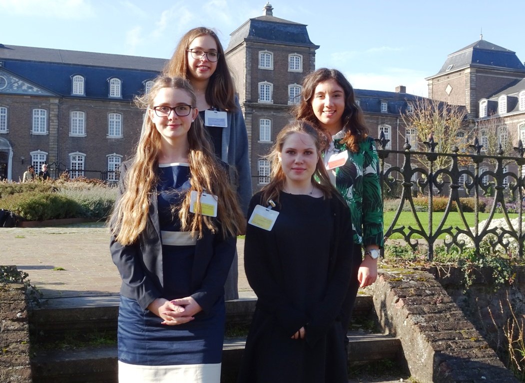 Elly Heuss Gymnasium Schülerinnen Europaparlament