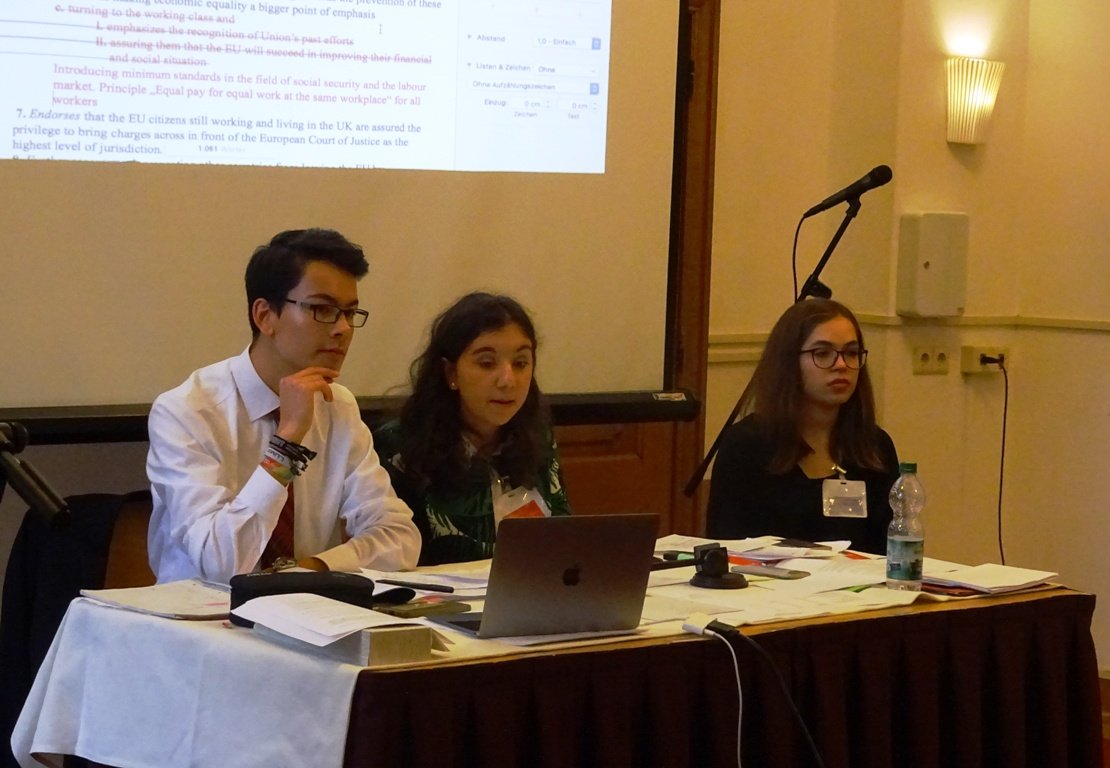 Elly Heuss Gymnasium Schülerinnen Europaparlament