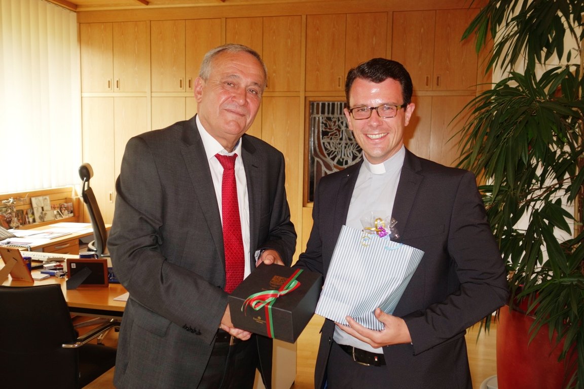 Pfarrer Kohlhepp Besuch Weiden OB