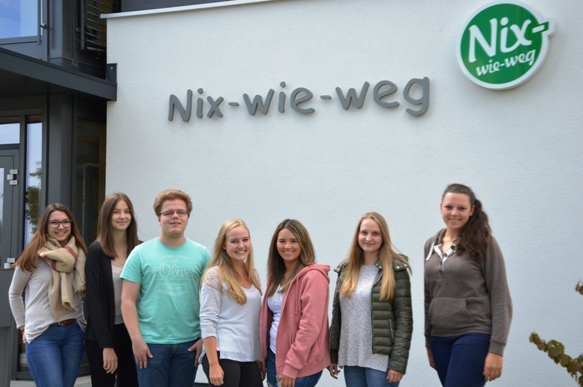 Nix-wie-weg Azubis 2017