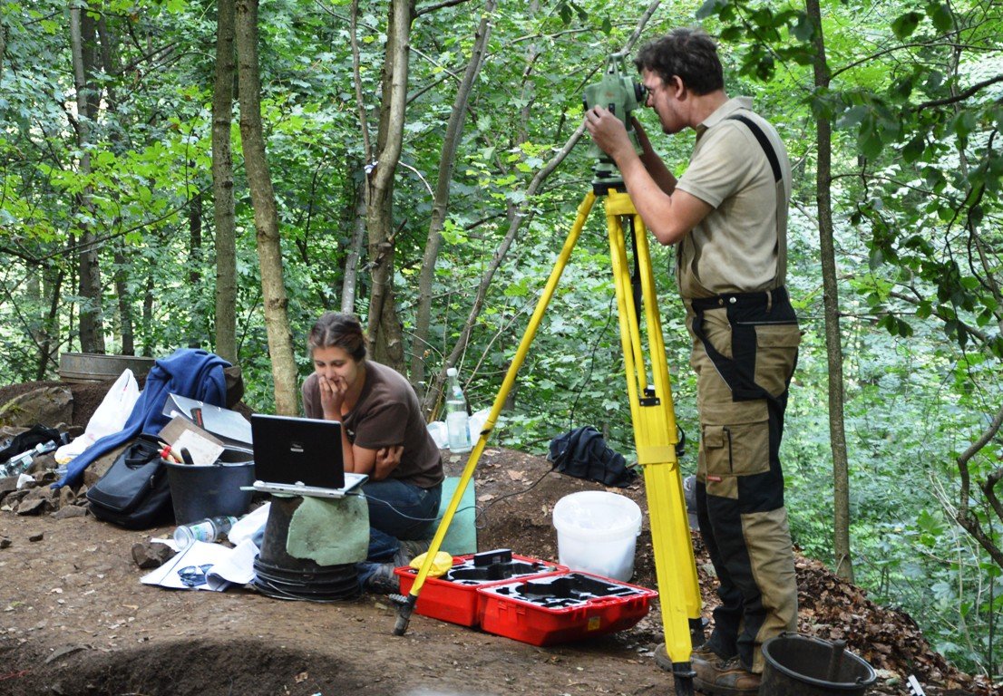 Ausgrabungen Rauher Kulm 2015