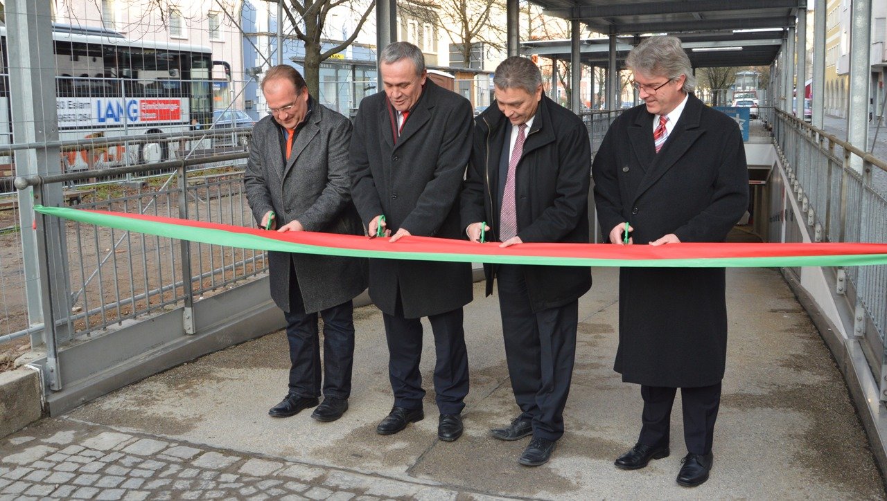 Allee Tiefgarage Eröffnung