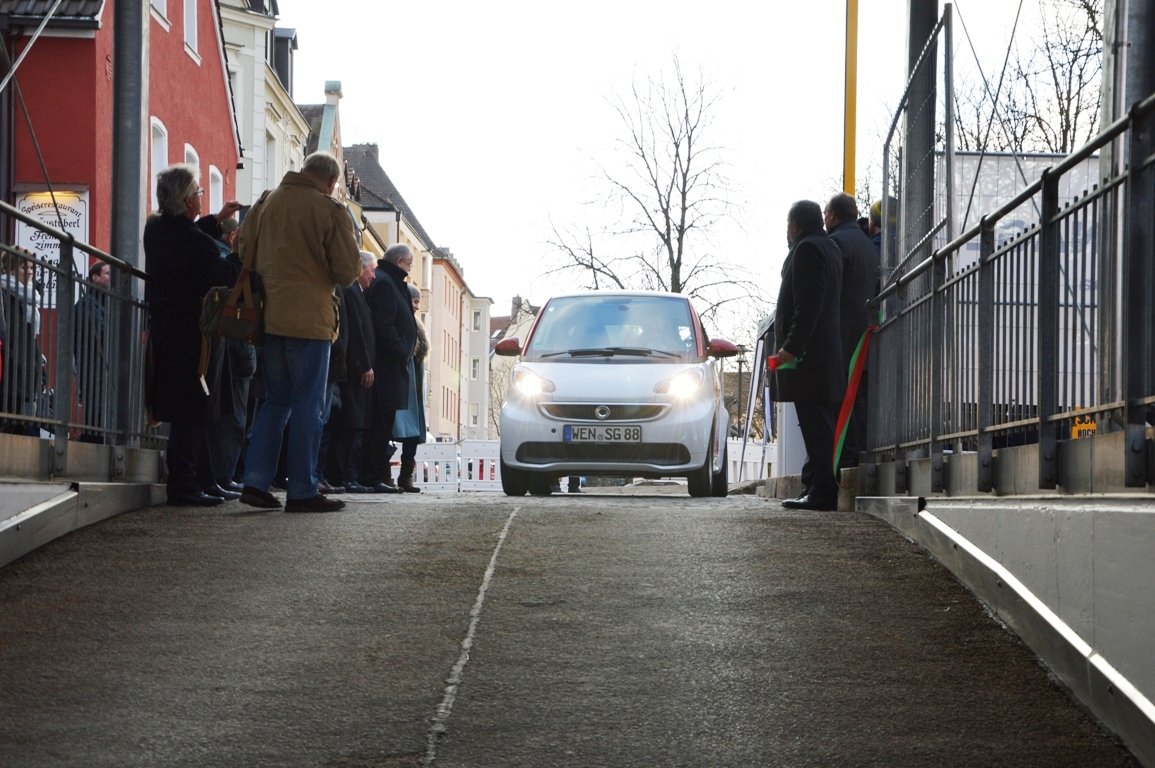 Allee Tiefgarage Eröffnung