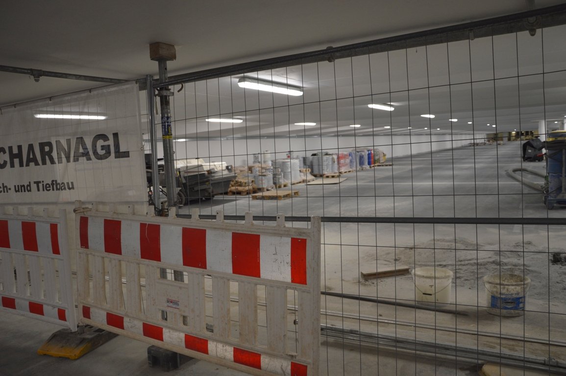 Allee Tiefgarage Eröffnung
