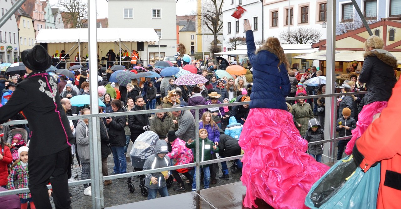 Faschingstreiben Weiden, Fasching, Narrhalla Weiden, Garde