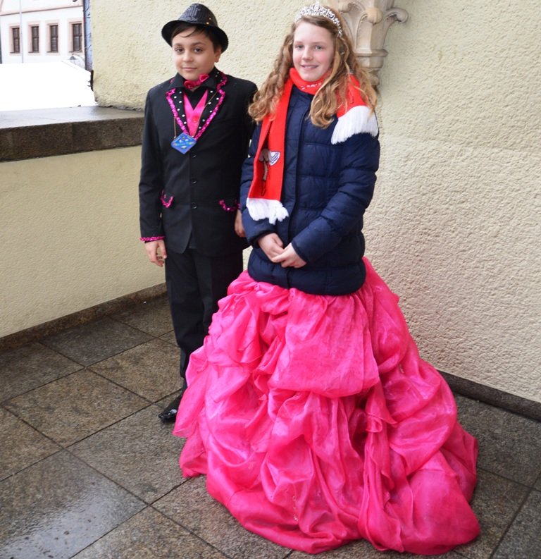 Kinderprinzenpaar, Faschingstreiben Weiden, Fasching, Narrhalla Weiden, Garde