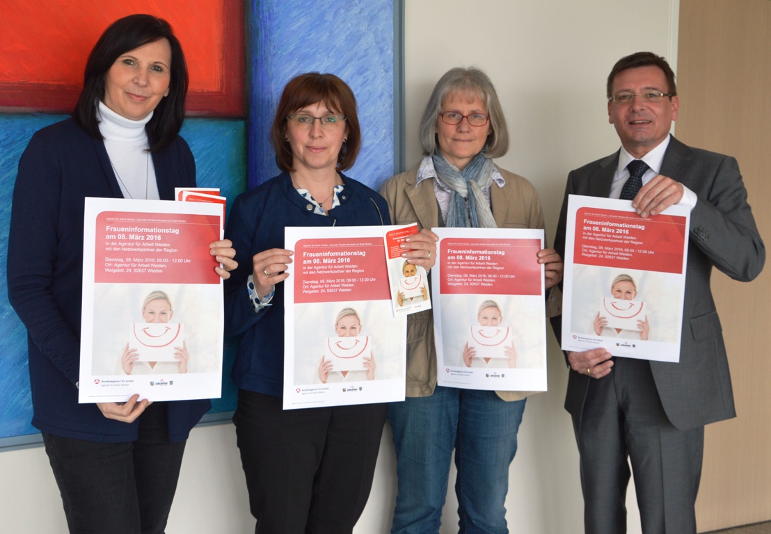 Fraueninformationstag, Frauen, Agentur für Arbeit,  Jobcenter