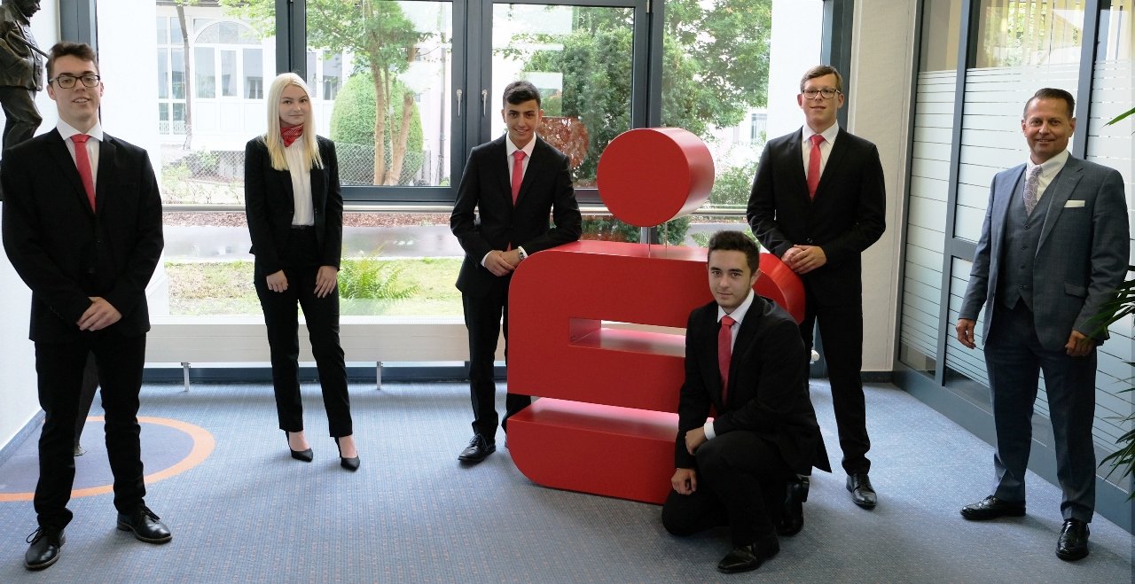 Azubis Vereinigte Sparkasse