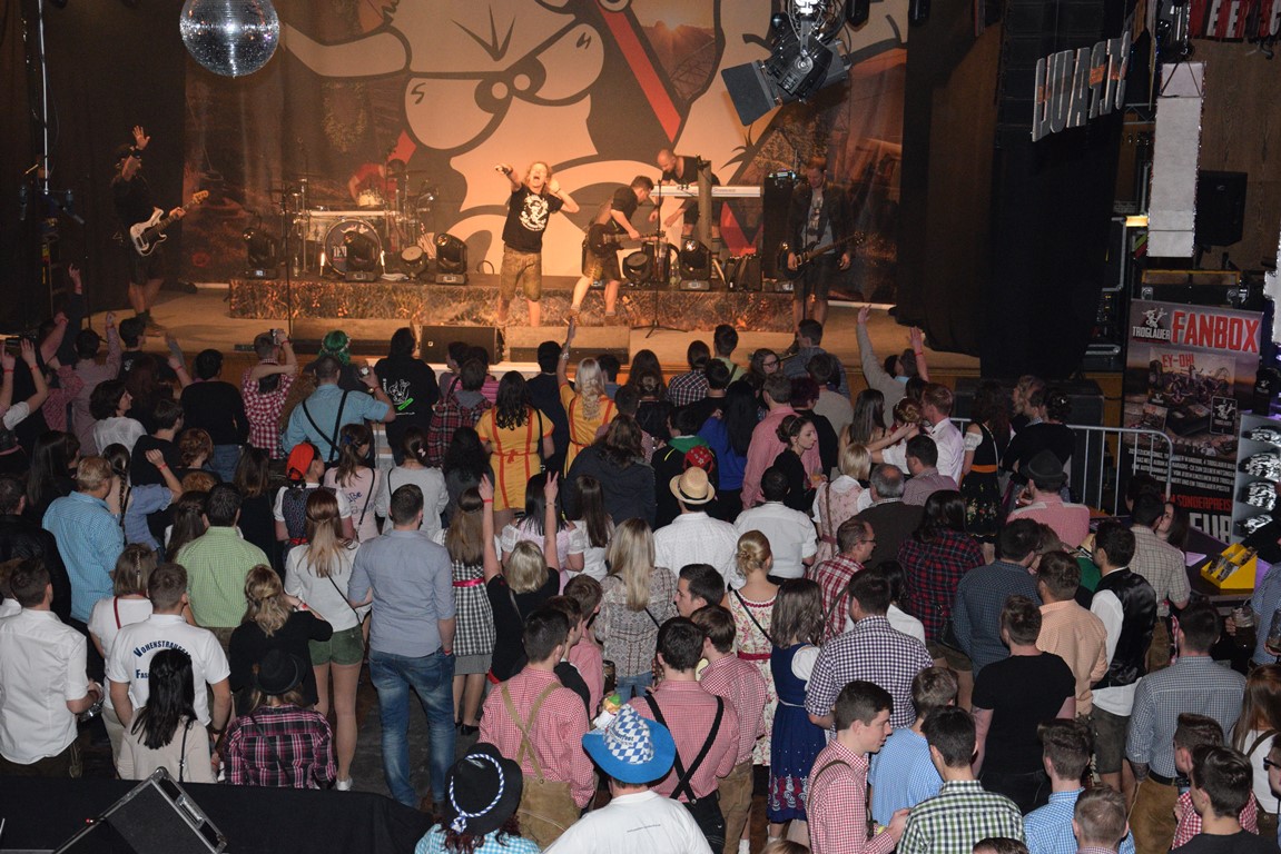 Fasching weiß-blau VFV Troglauer Buam