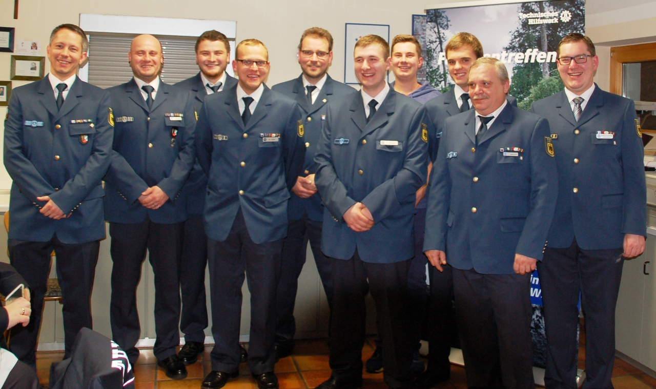 THW Weiden Ehrungen 2016