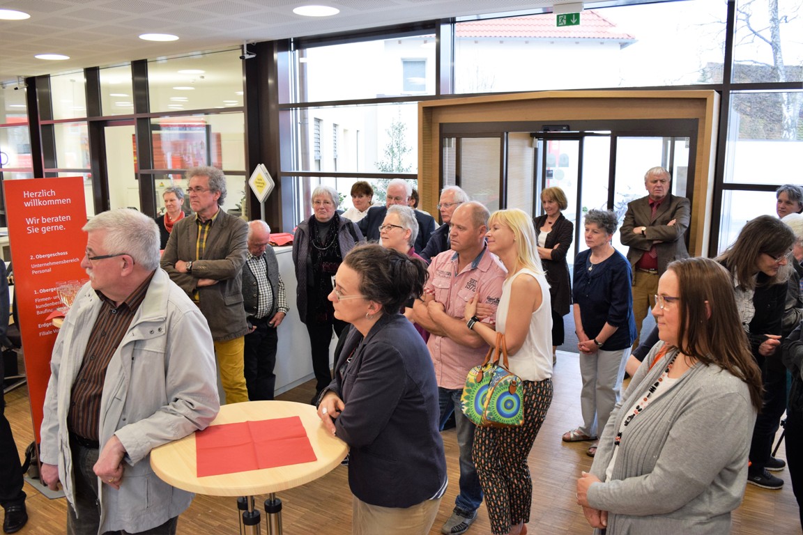 Ausstellung, Adrian A. Senger, Sparkasse Vohenstrauß