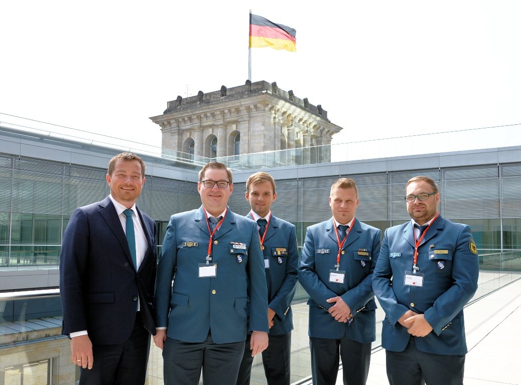 THW Weiden bei Blaulichtkonferenz in Berlin