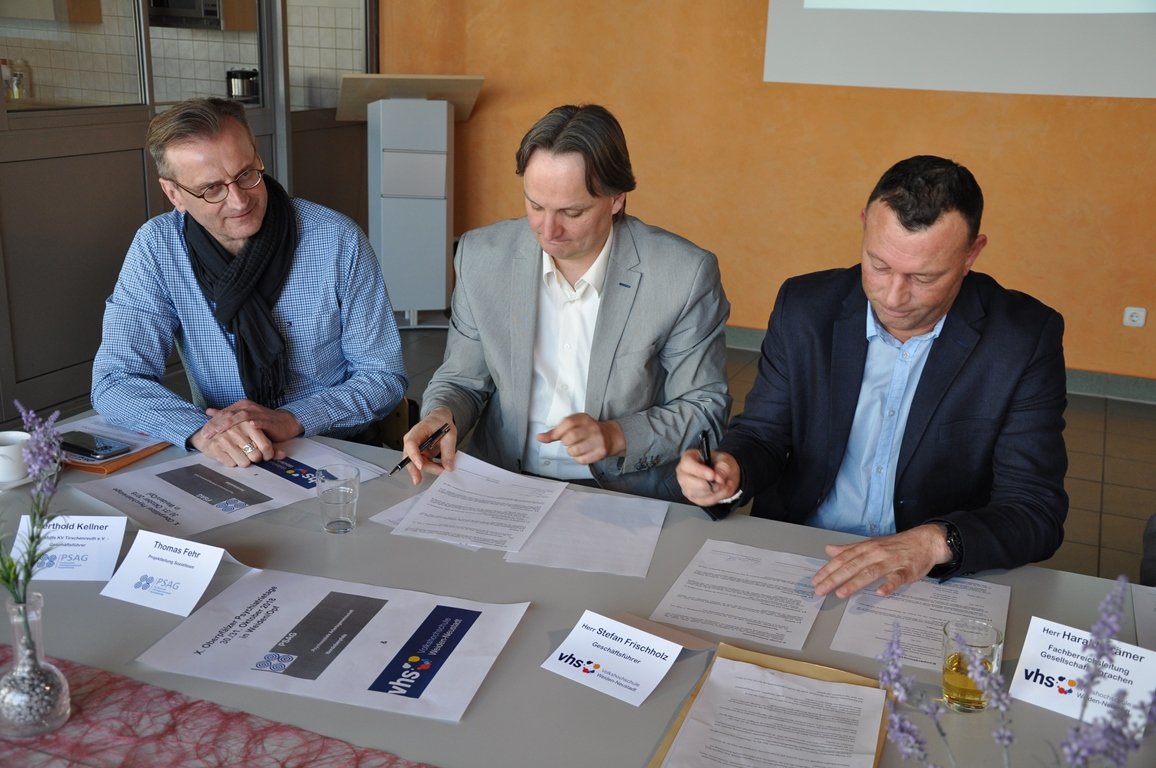 Oberpfälzer Psychiatrietage Kooperationsvertrag