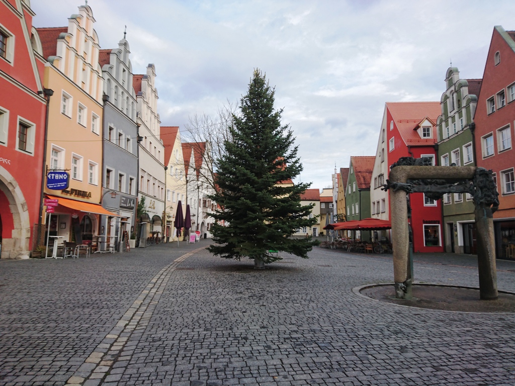 Christbaum Weiden Weihnachtsbaum unterer Markt