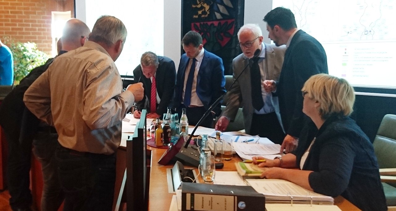 Stadtratssitzung Weiden tennet