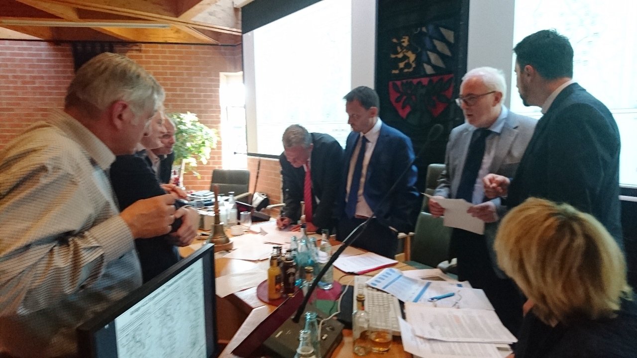 Stadtratssitzung Weiden tennet