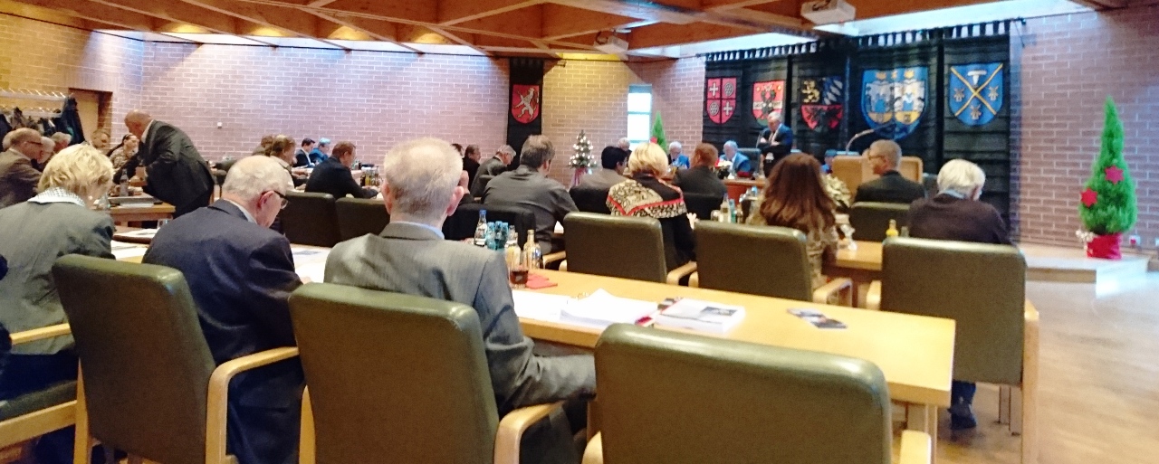 Stadtratssitzung Weihnachten Weiden