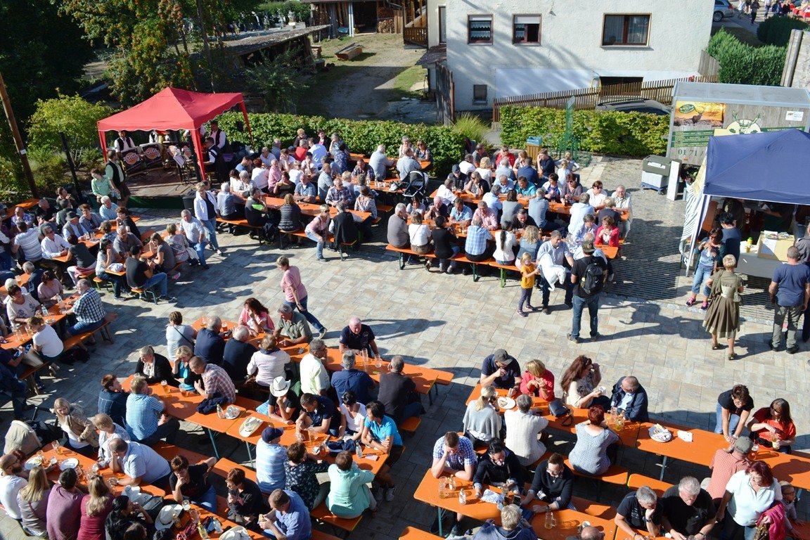 Barthlmarkt und Zoiglbrunnen Eslarn