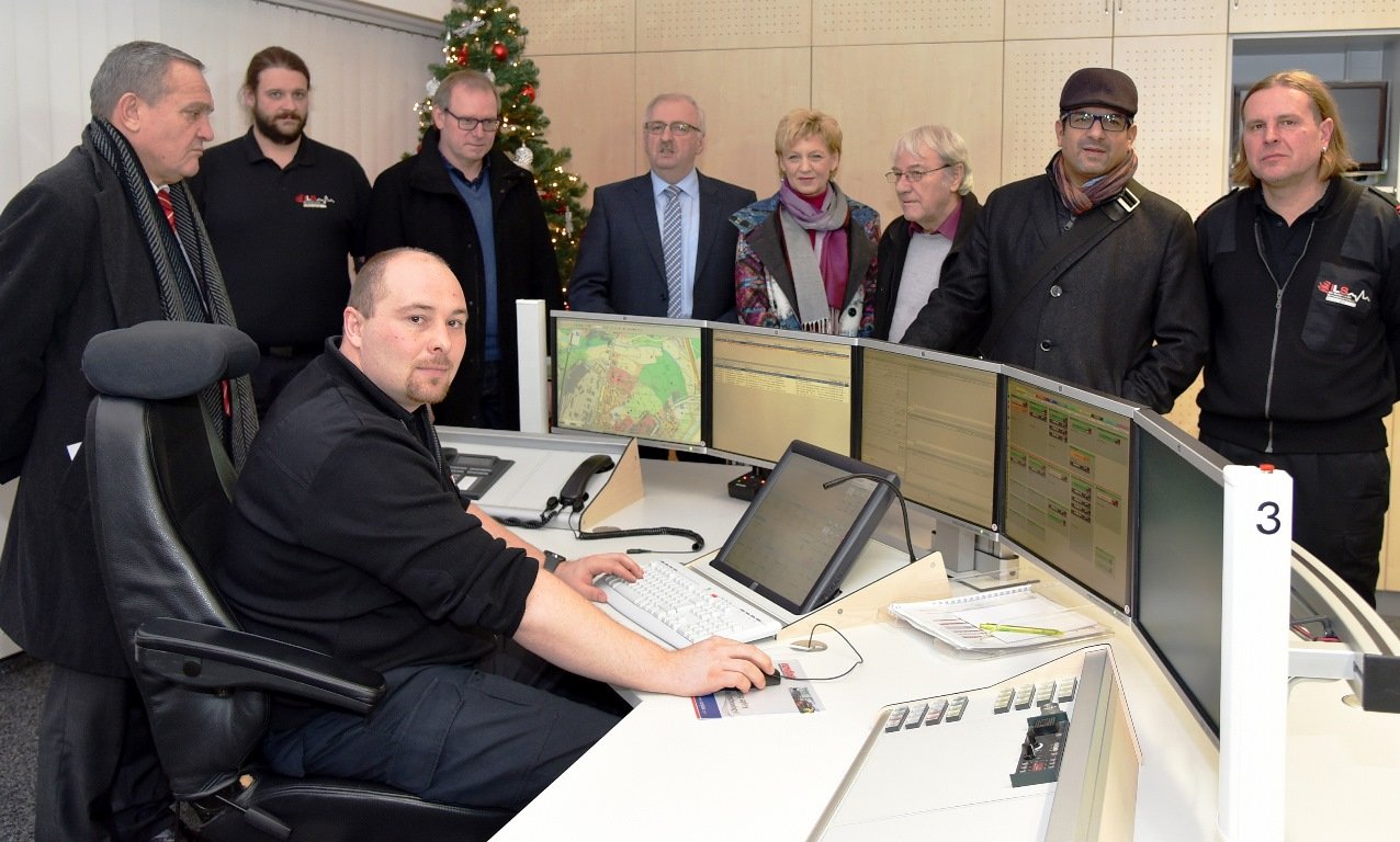 OB-Besuch bei diensthabenden Behörden und EInrichtungen zu Weihnachten