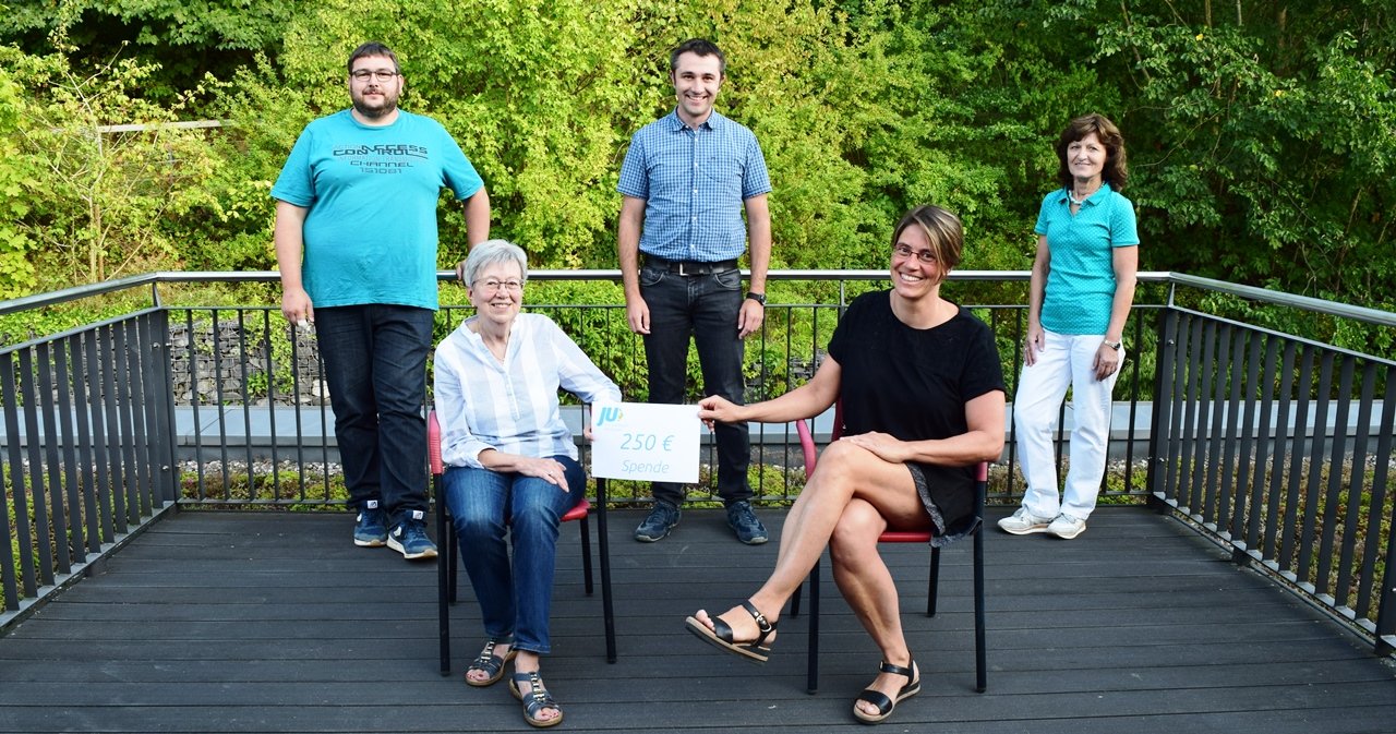 JU Spende Bücherei Parkstein