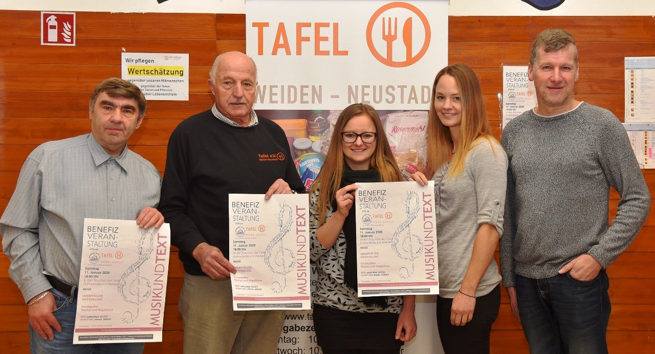 Musik und Text Tafel Weiden