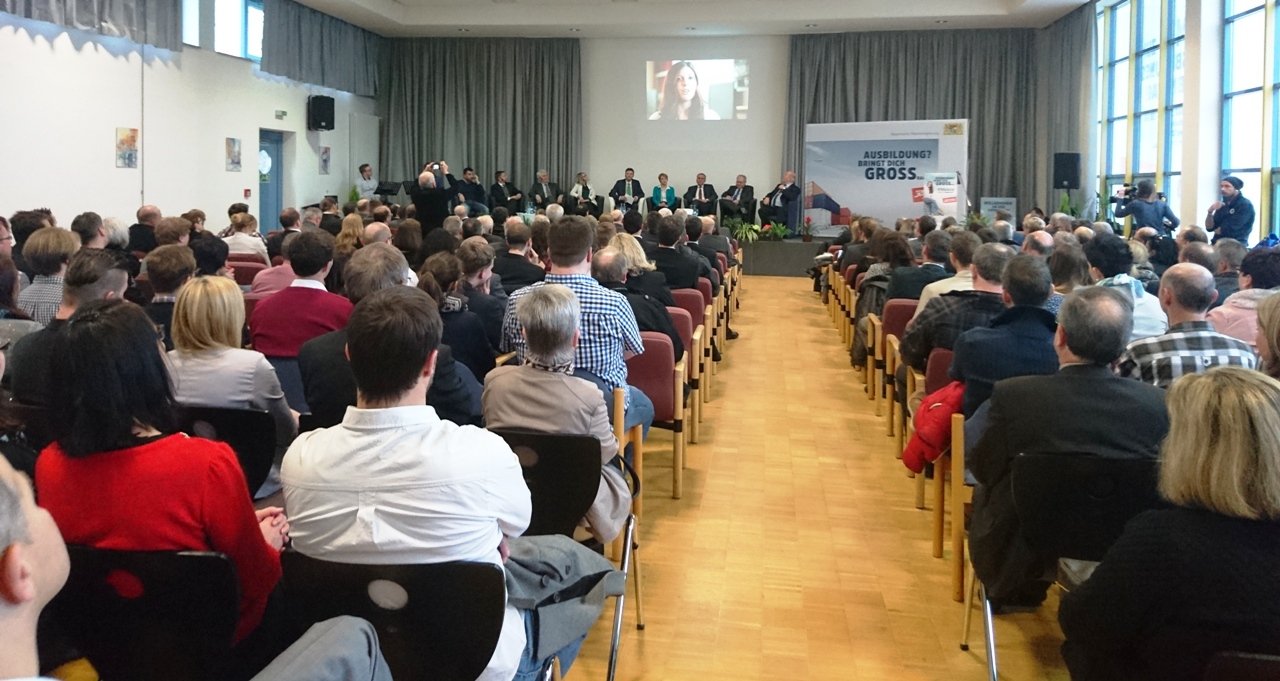 Ausbildungsmesse Berufsschule 2016