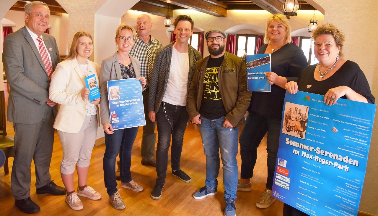 Sommerserenade Vorstellung Programm 2018 Weiden