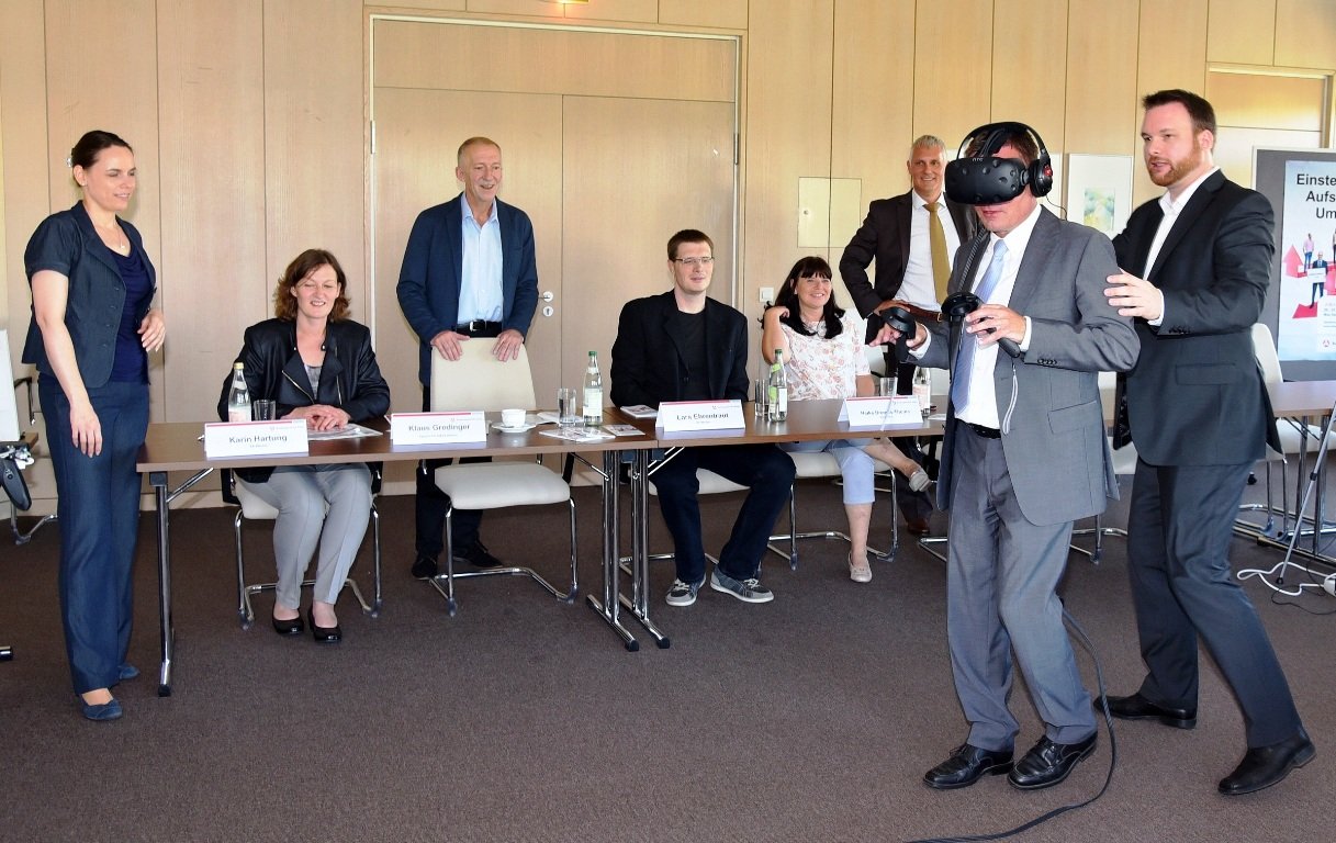Grenzüberschreitende Messe JobAktiv Arbeitsagentur
