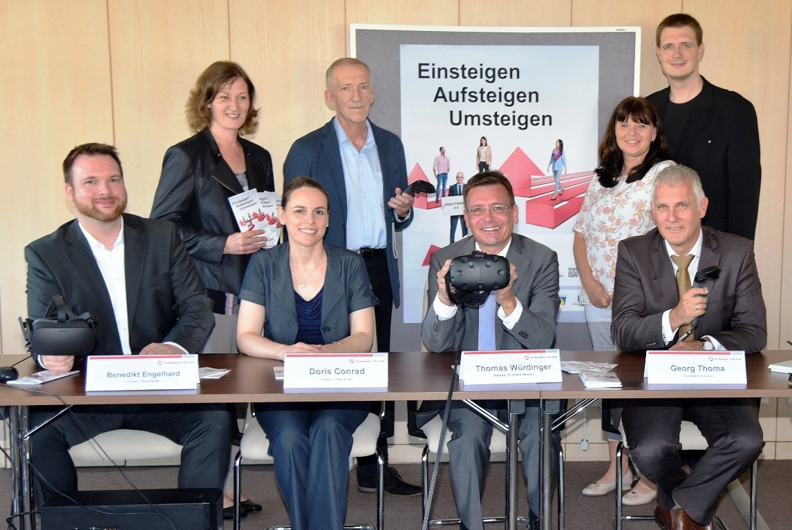 Grenzüberschreitende Messe JobAktiv Arbeitsagentur