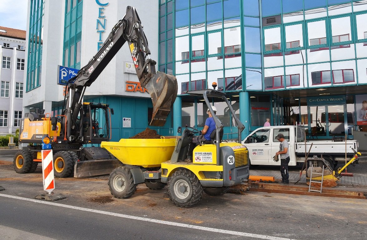 Baumaßnahmen in Weiden